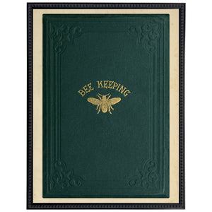 Beekeeping Book Cover Framed Art | Bee
