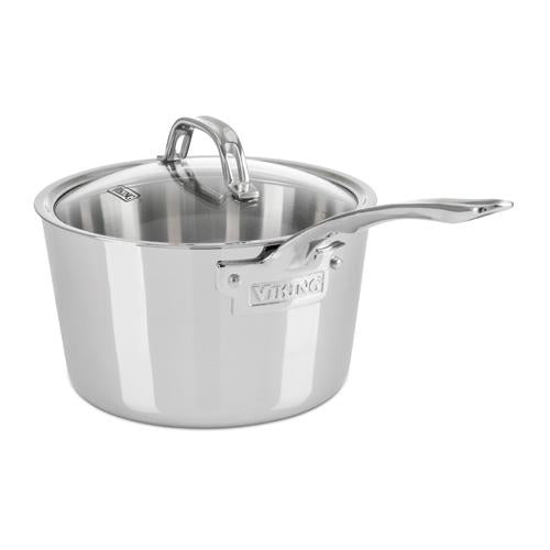 Viking Contemporary 3-Ply Stainless Steel 3.4-Quart Sauce Pan