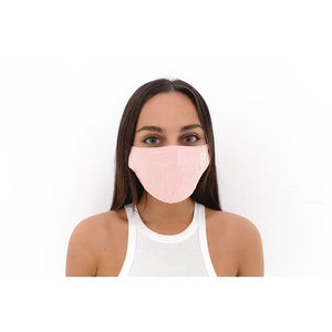 Embroidered Initial Face Mask