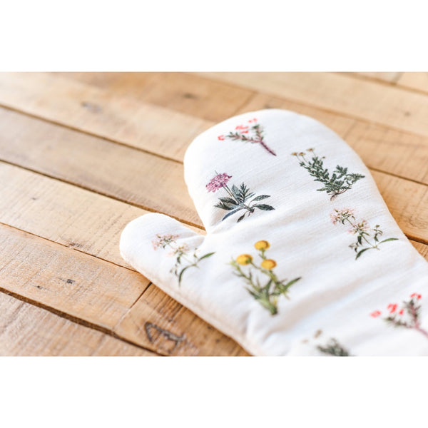 Flora Double Oven Mitt – Galley & Fen