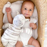 Ziti the Floppy Zebra - Moss & Embers Home Decorum