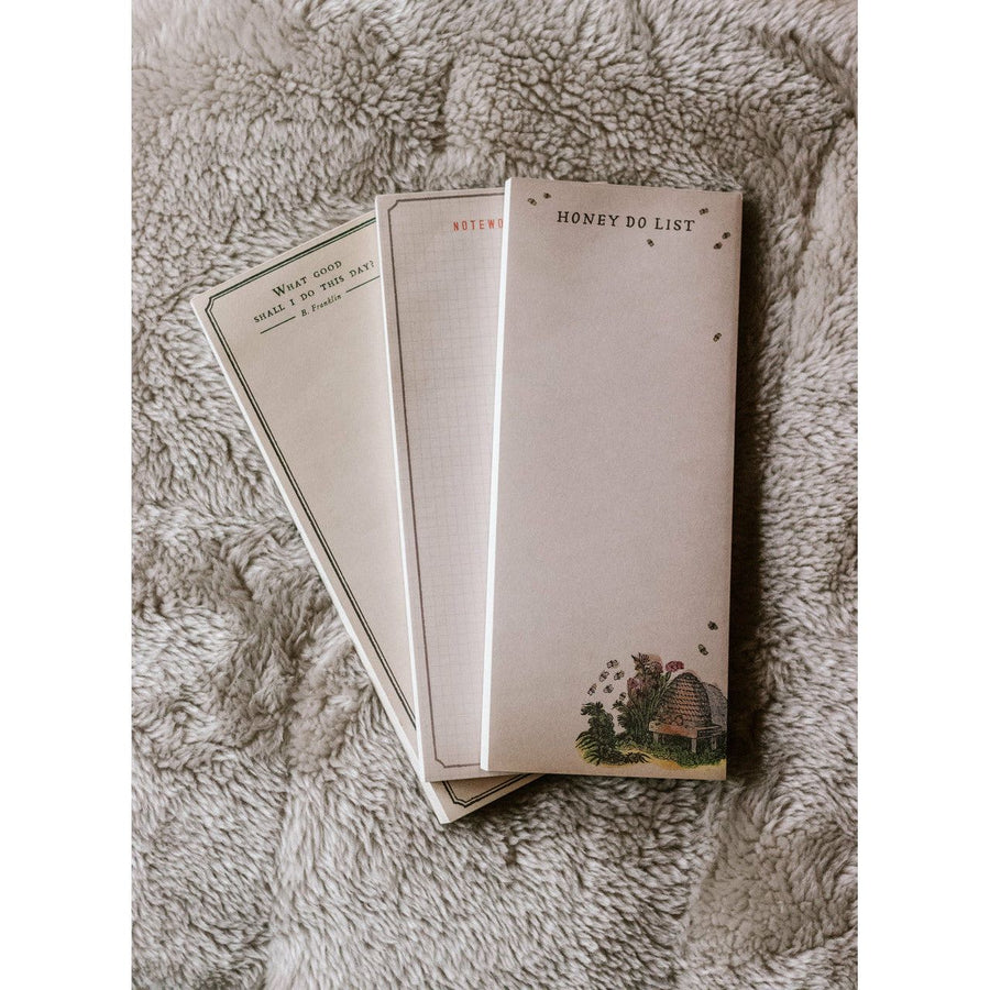 Skinny Notepad | Honey Do