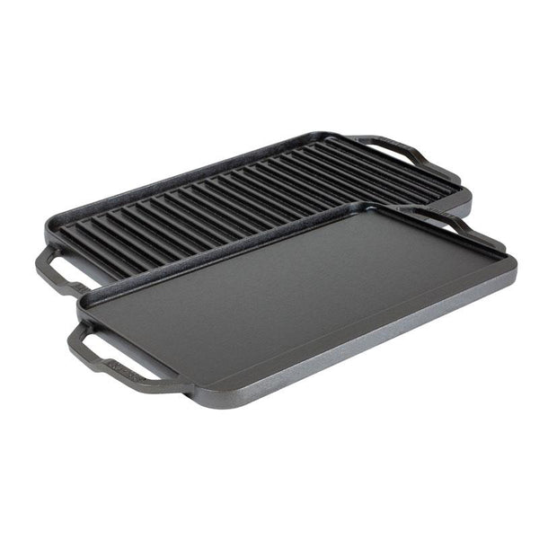 Lodge Chef Collection Reversible Grill/Griddle - 19.5 x 10 - Moss &  Embers Home Decorum