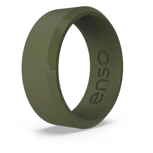 Bevel Classic Silicone Rings (Men's Sizes)