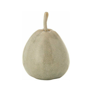 Grey Reactive Glaze Stoneware Pear