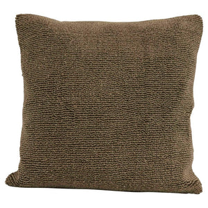 Olive Square Cotton Terry Cloth Pillow