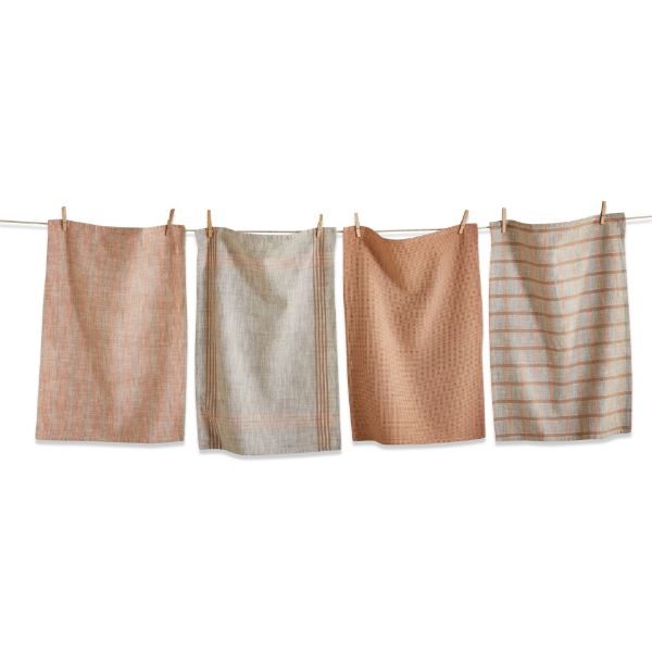 S/4 Canyon Woven Dishtowels