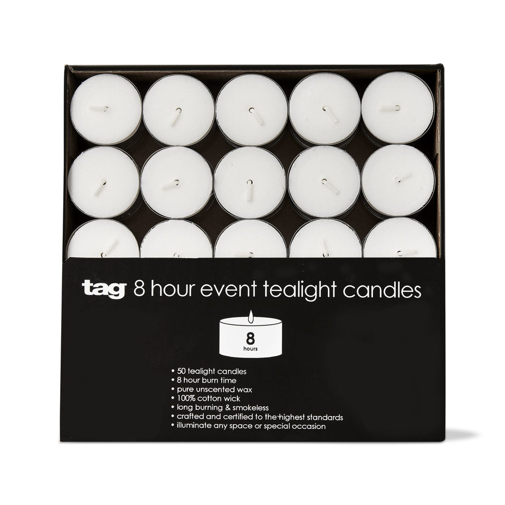 8 Hour Event Tealight Candles