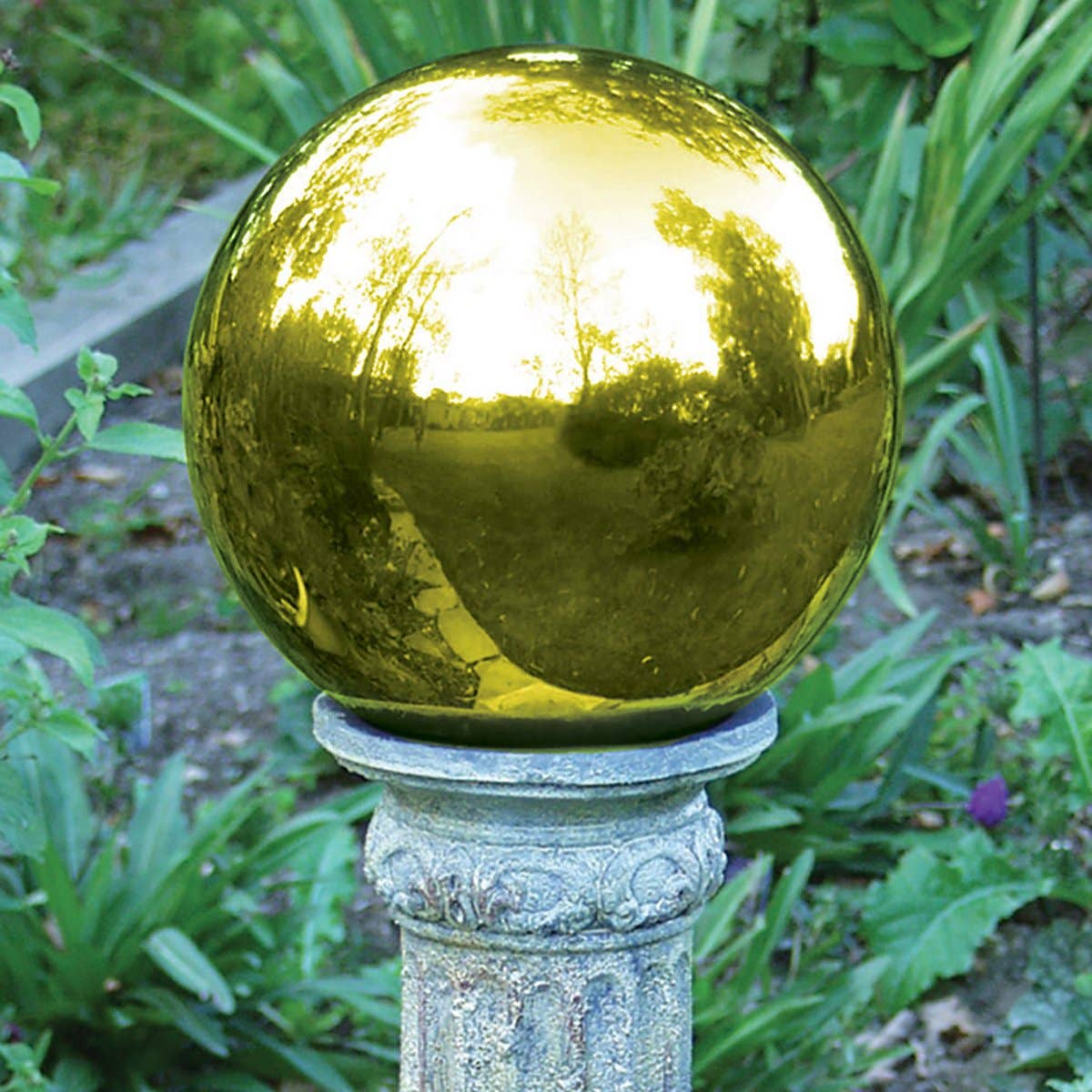 Gazing Globe | Gold 10”