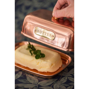 Copper Butter Dish