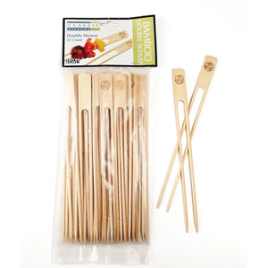 Bamboo Double Skewer | 25-Count