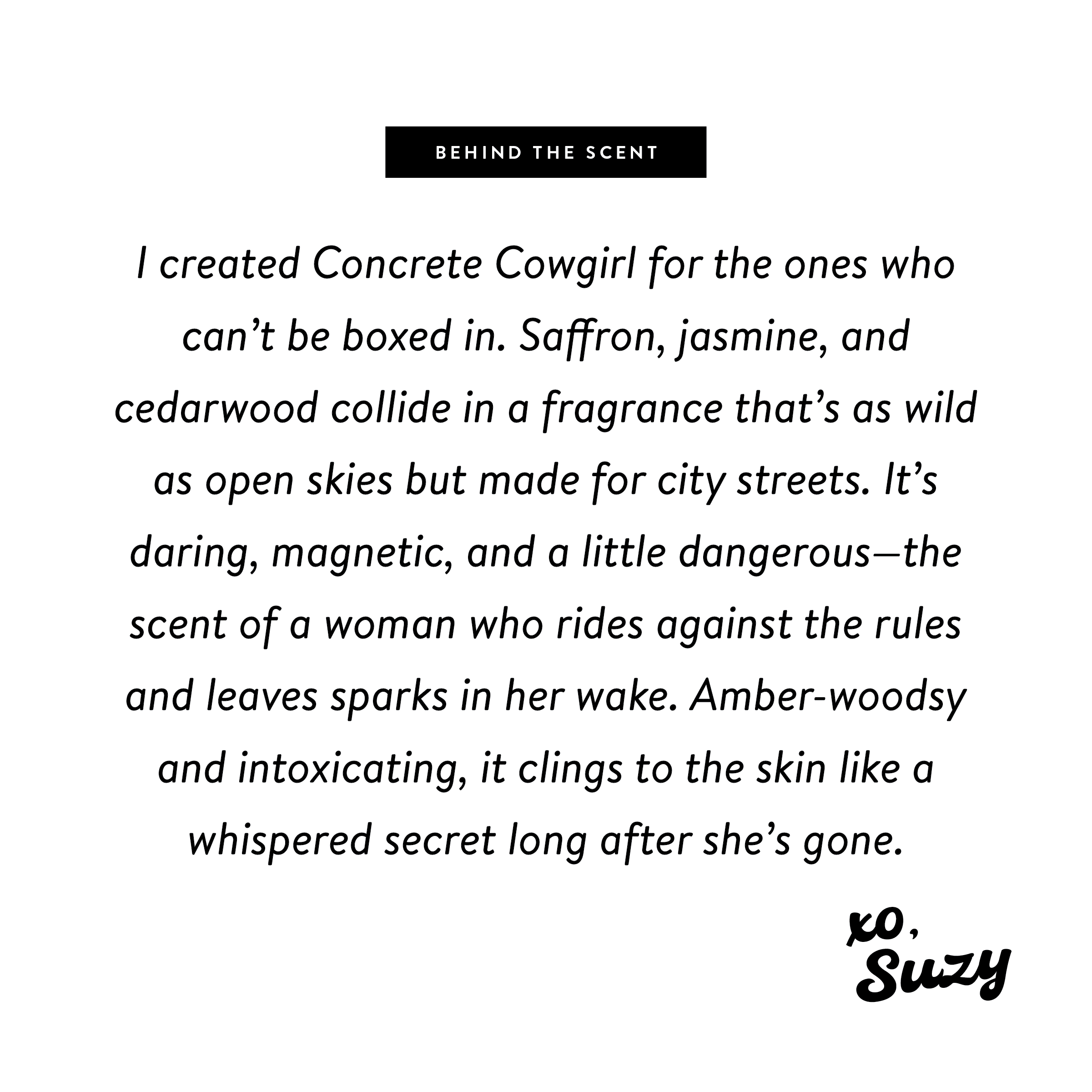 Concrete Cowgirl Perfume