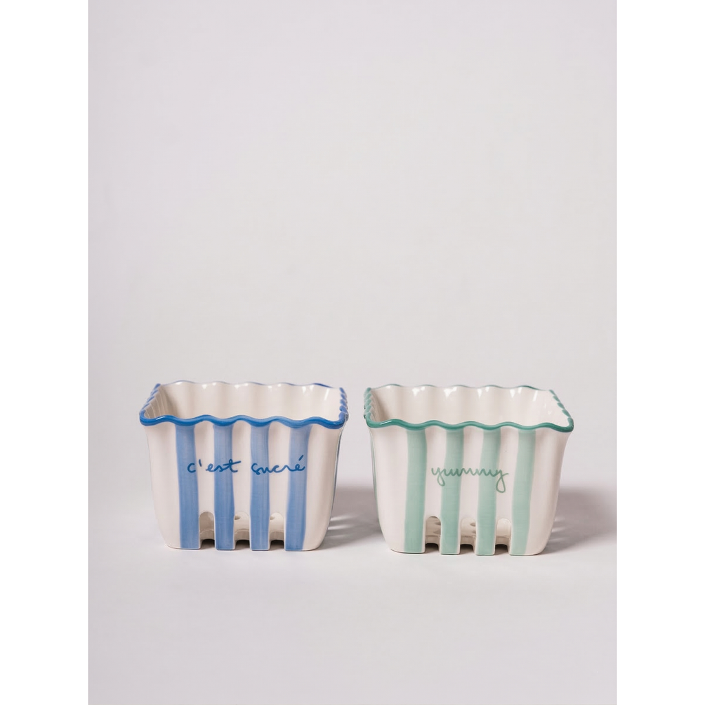 Kinsey Scallop Mini Berry Basket