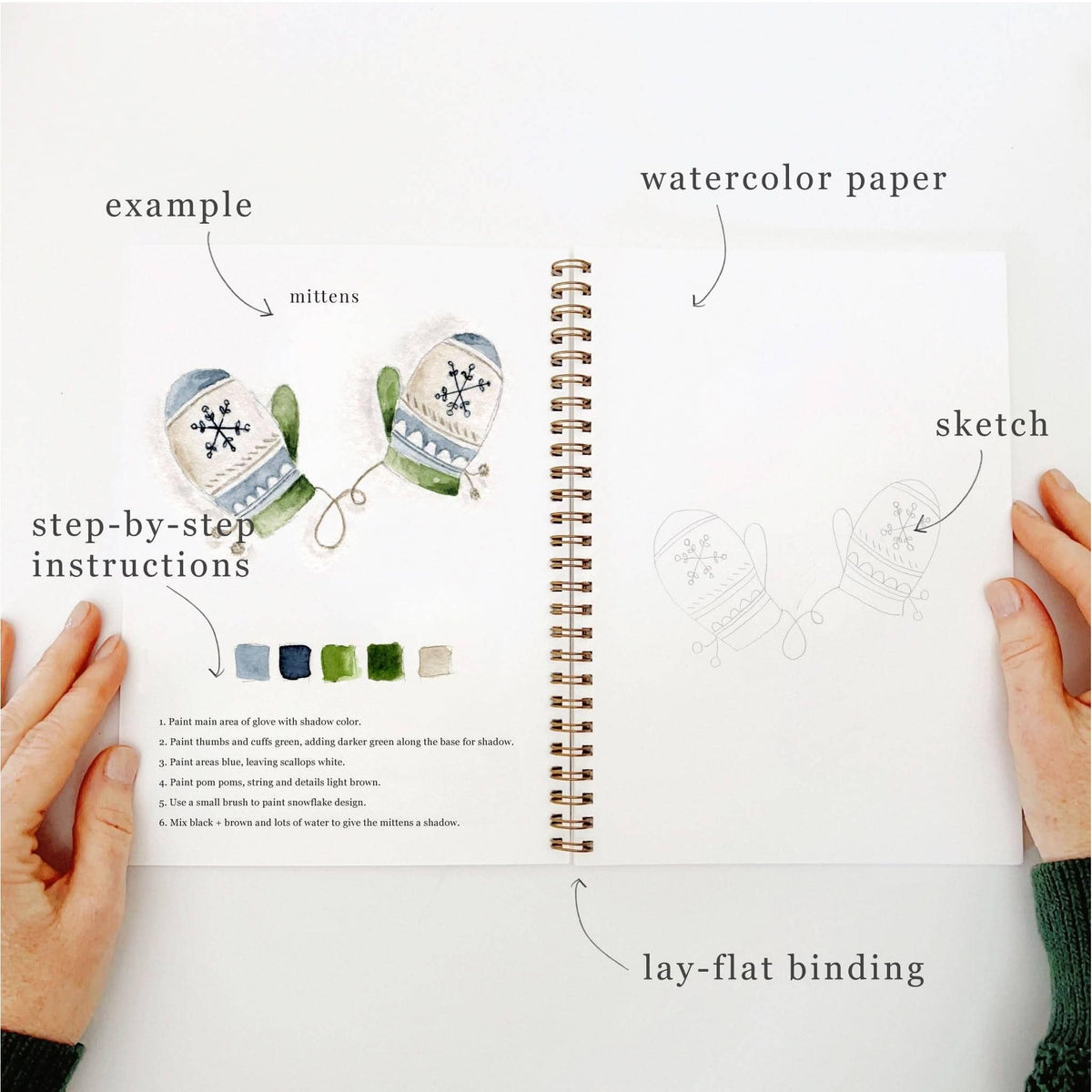 Watercolor Workbook | Winter