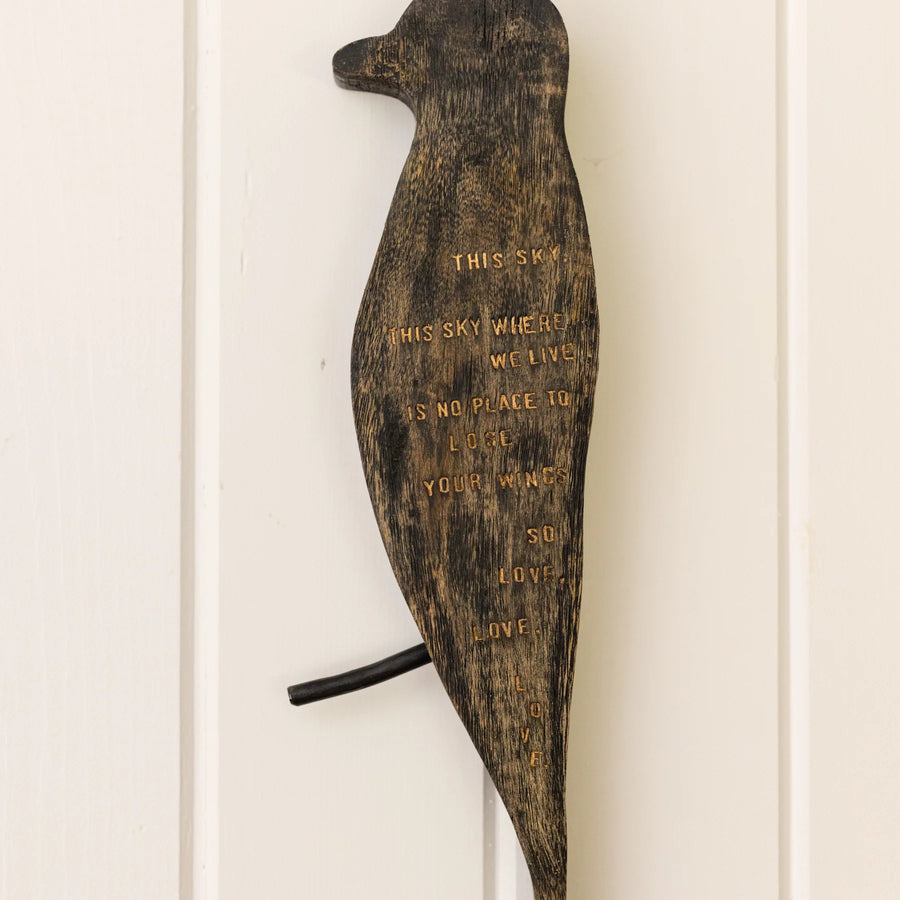 Black Bird Wall Hanging