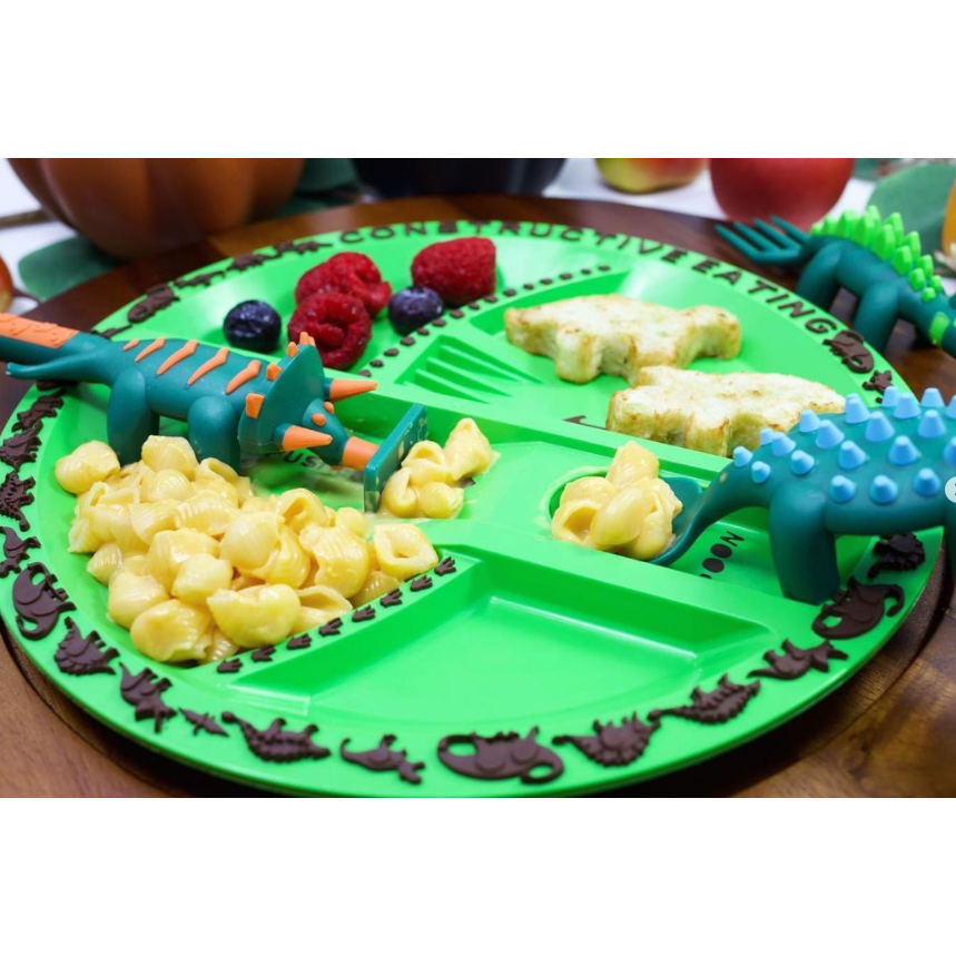 Constructive Eating - Dino Pusher: Pink