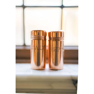Copper Salt & Pepper Shakers