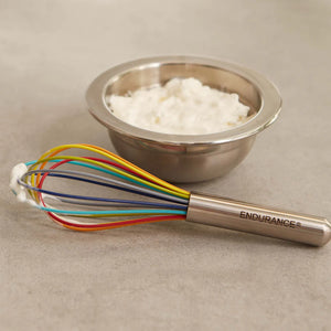 Rainbow Silicone Whisk | 8"