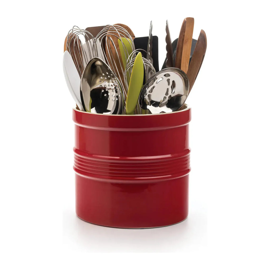 Oversized Stoneware Tool Crock