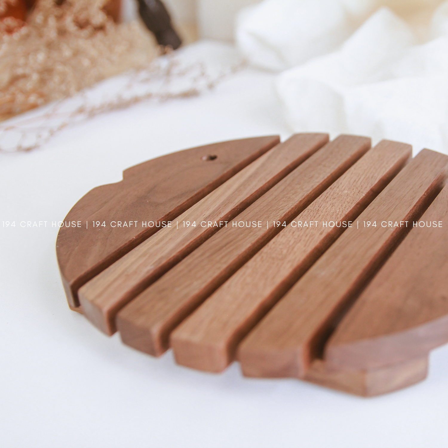 Fish Wood Trivet
