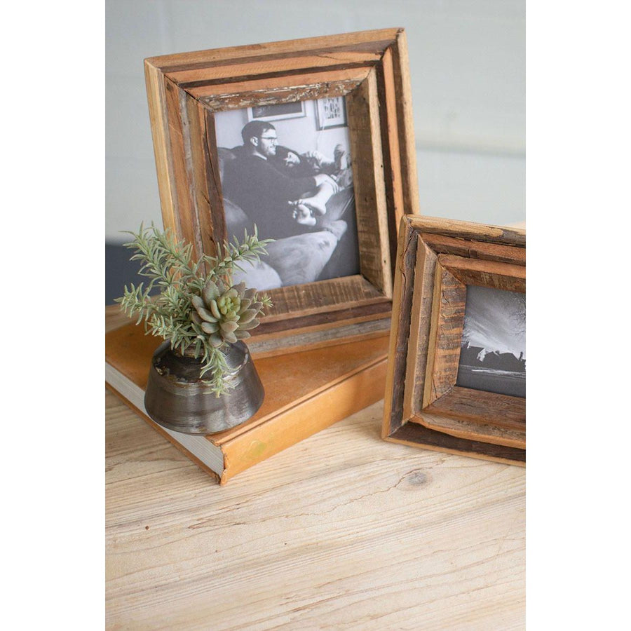 Recycled Wood Picture Frames