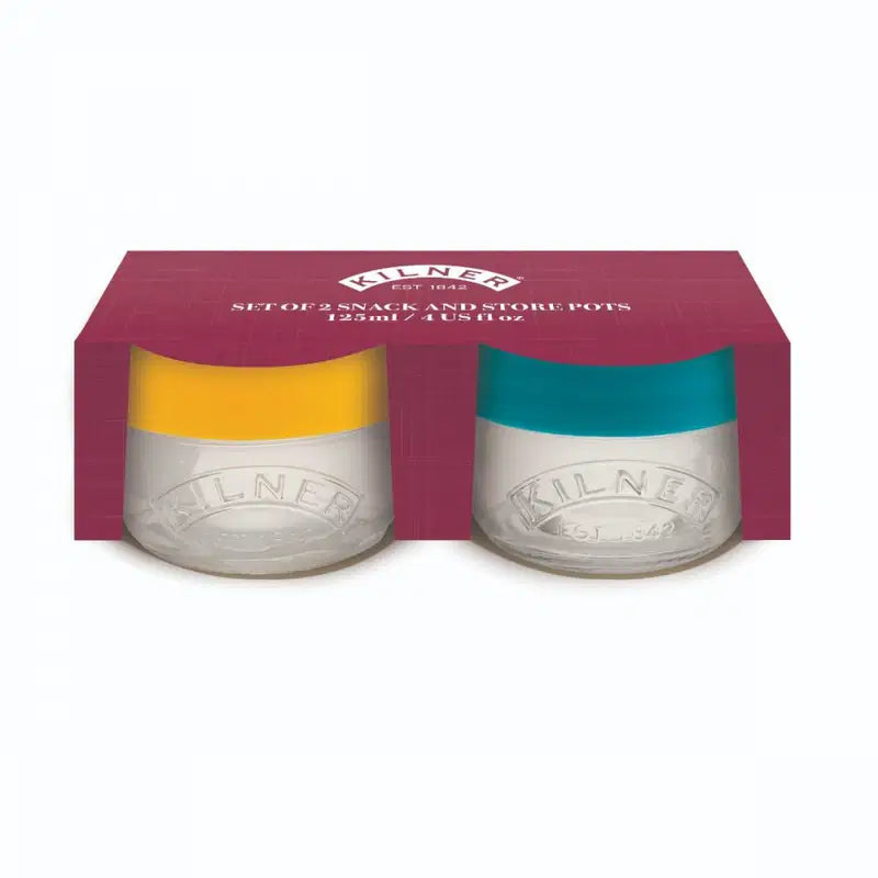 S/2 Kilner Snack & Store Jars