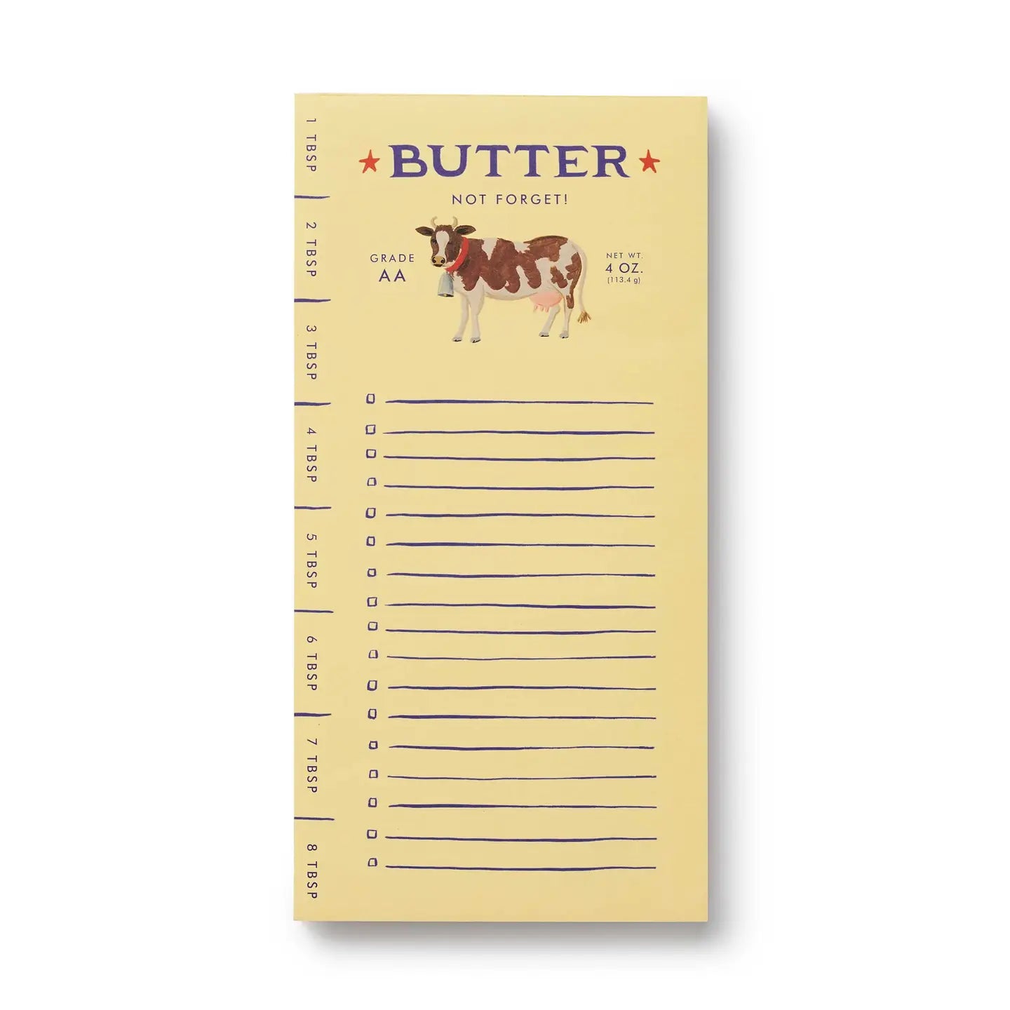 Market Pad | Butter Not Forget
