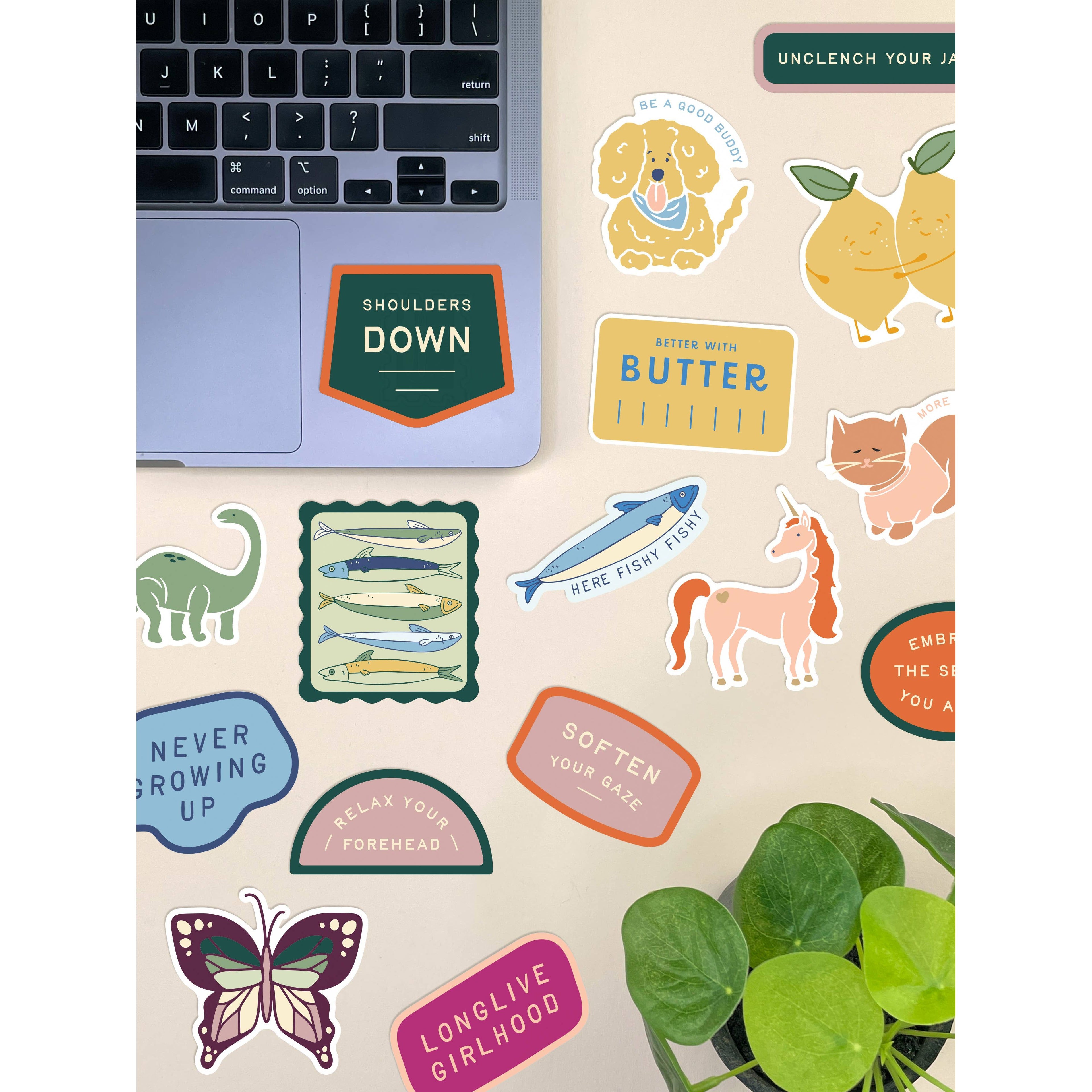 Better with Butter Sticker