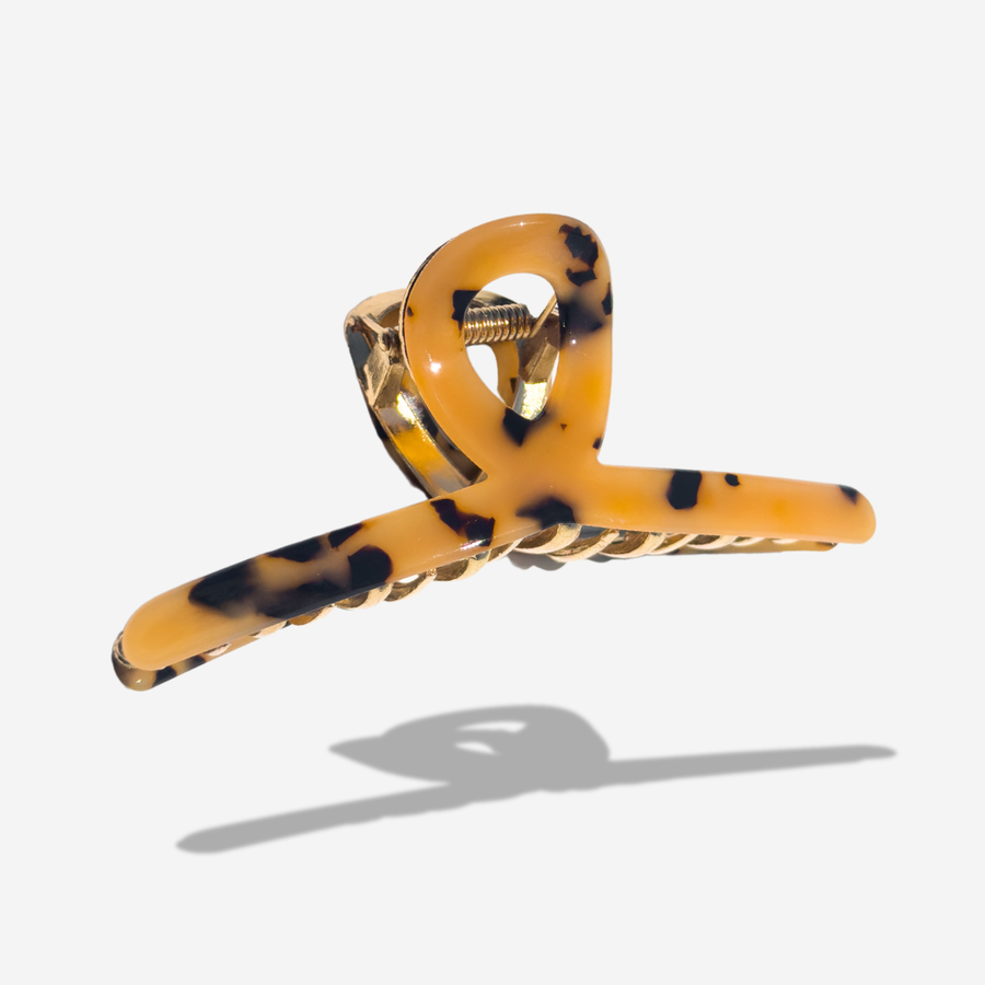 Beachy Loop Hair Claw Clip | Tortoise