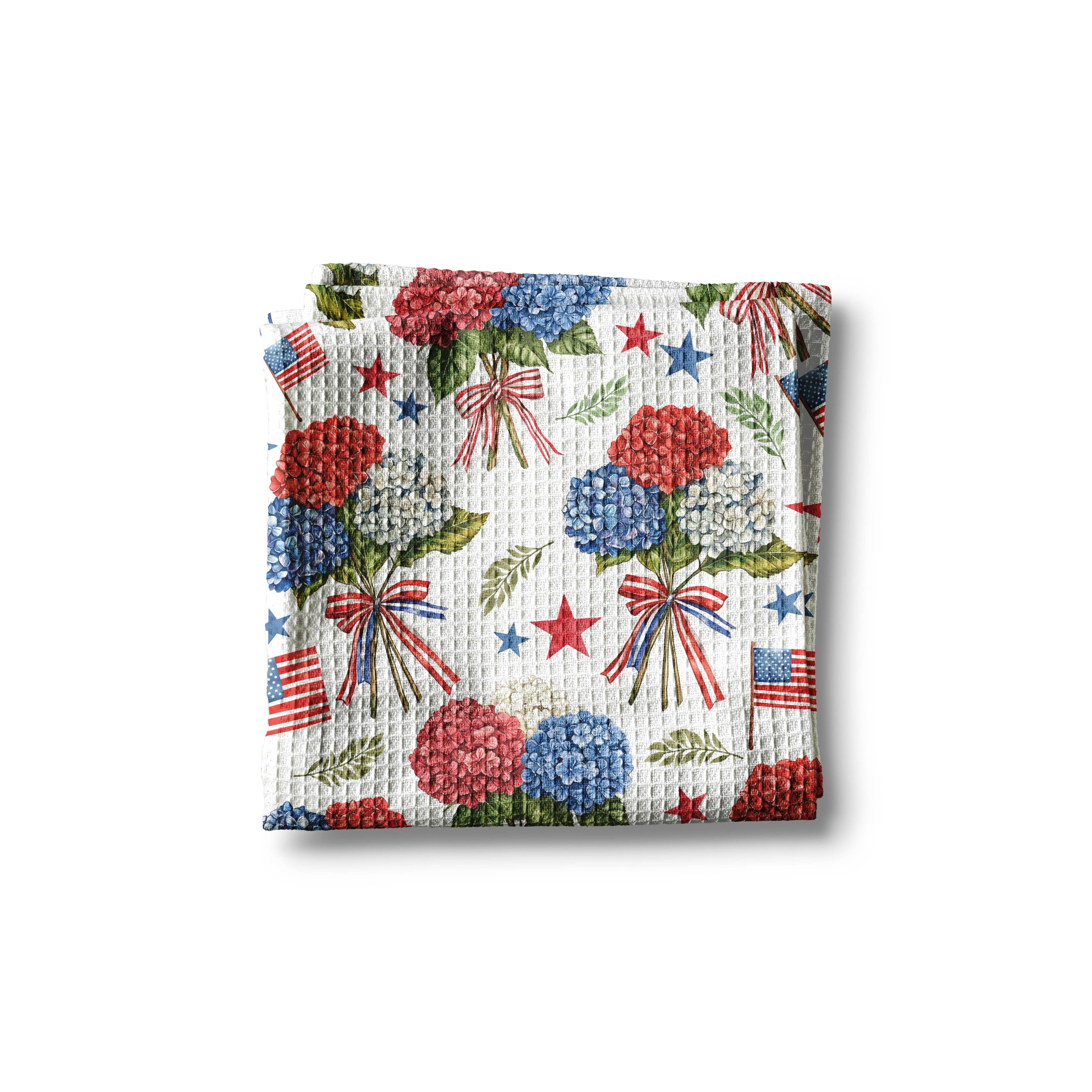 Kitchen Towel | July 4 Hydrangeas