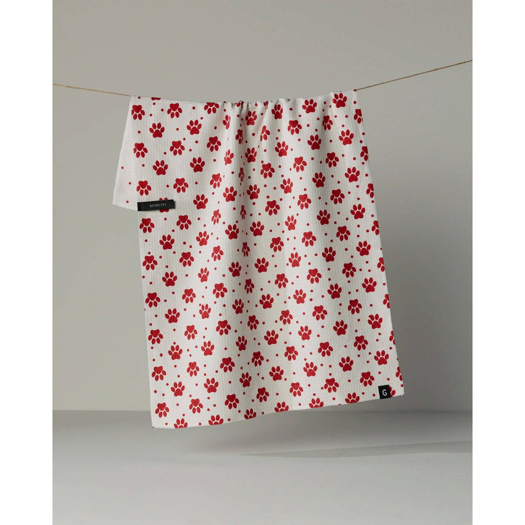 Geometry - Dachshund Dash Luxe Kitchen Towel