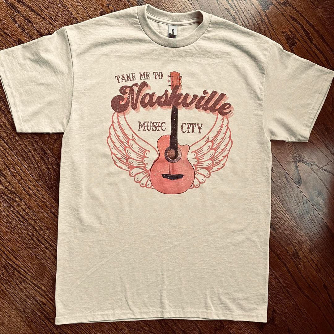 Vintage Style Nashville SS Tee