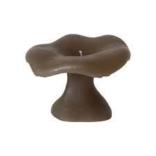 S/4 Mushroom Candles | Olive