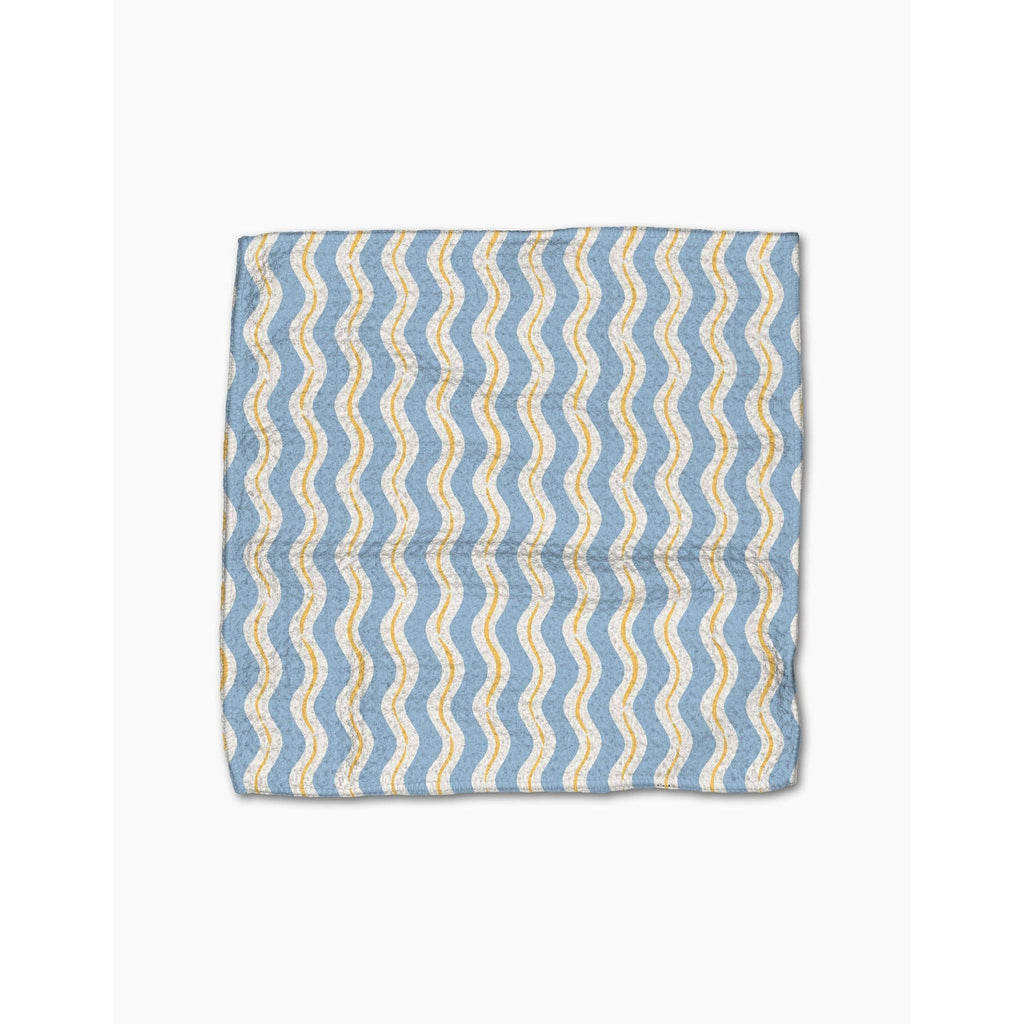 Geometry - Lemon Waves Dishcloth Set