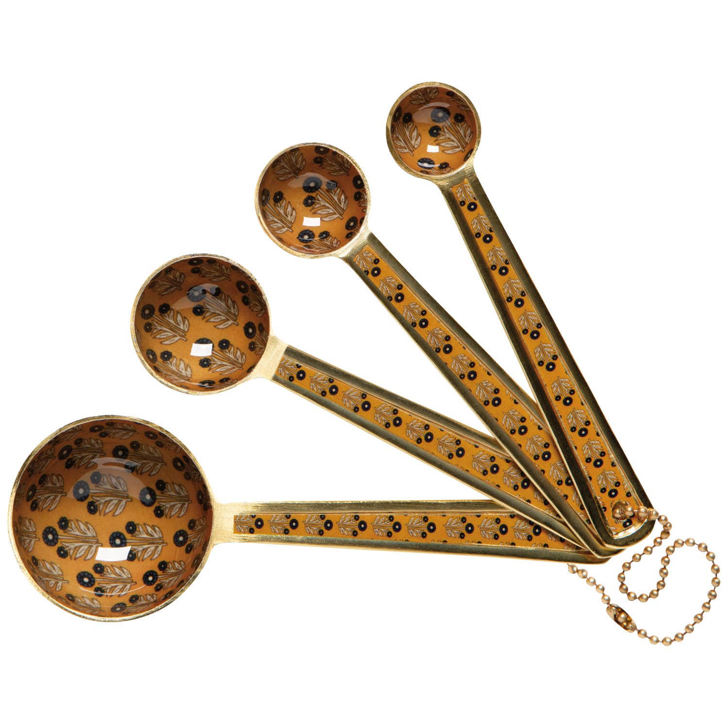 S/4 Enameled Measuring Spoons | Zest