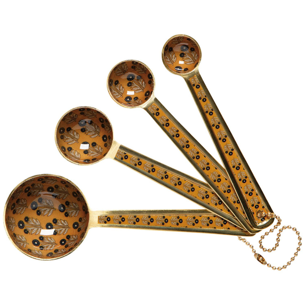 S/4 Enameled Measuring Spoons | Zest