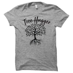 Tree Hugger Unisex Gray T-Shirt