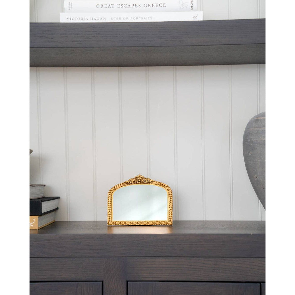 Mini Mirror | Gold Finish