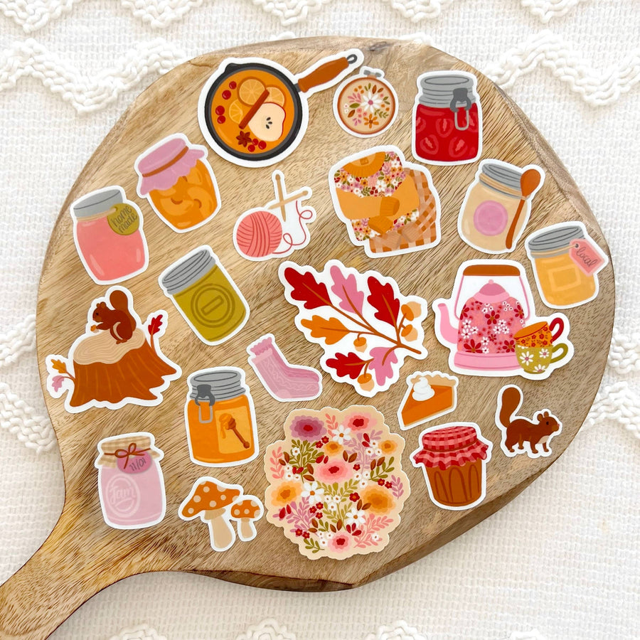 Cottage Core Flowers Sticker