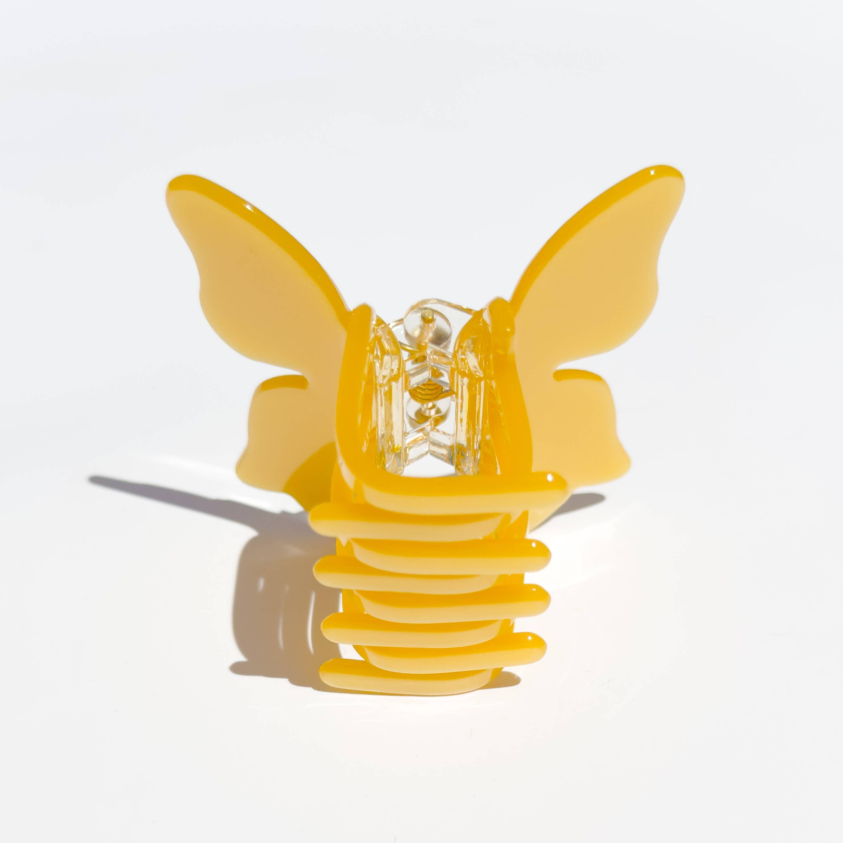 Butterfly Bow Hair Claw Clip | White