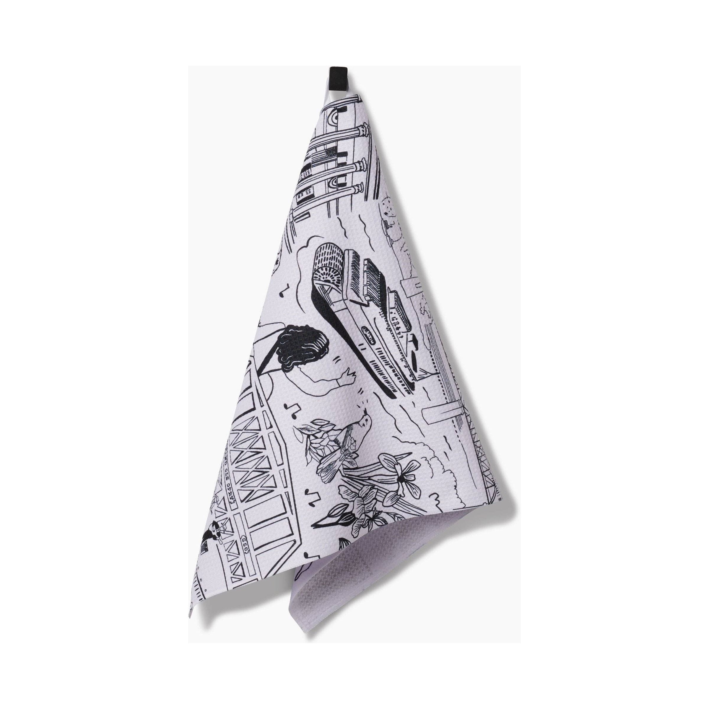 Geometry - Nashville Tea Towel