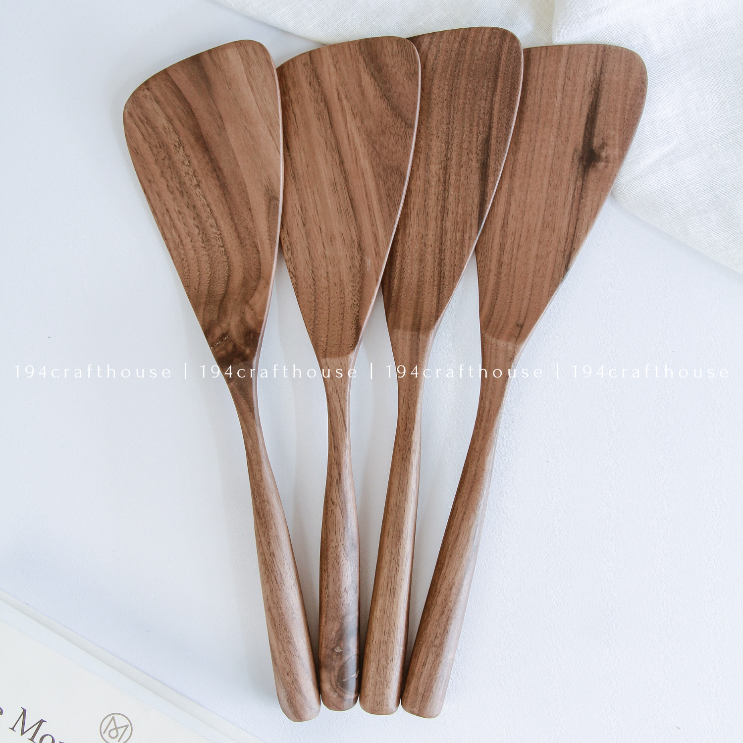 Walnut Wood Spatula | 12”
