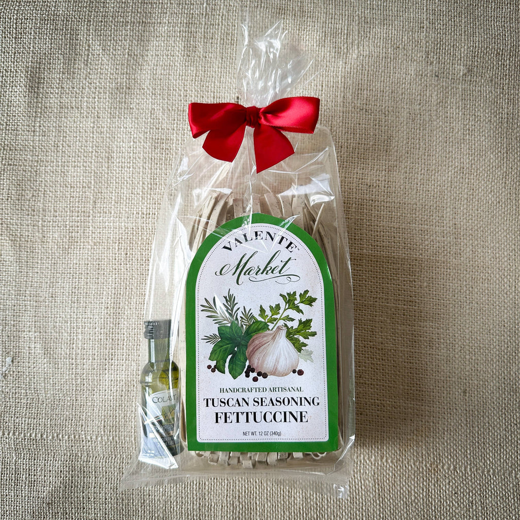 Valente Pasta | Tuscan Seasoning Fettuccine