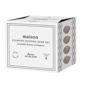 S/4 Maison Element Dipping Dishes