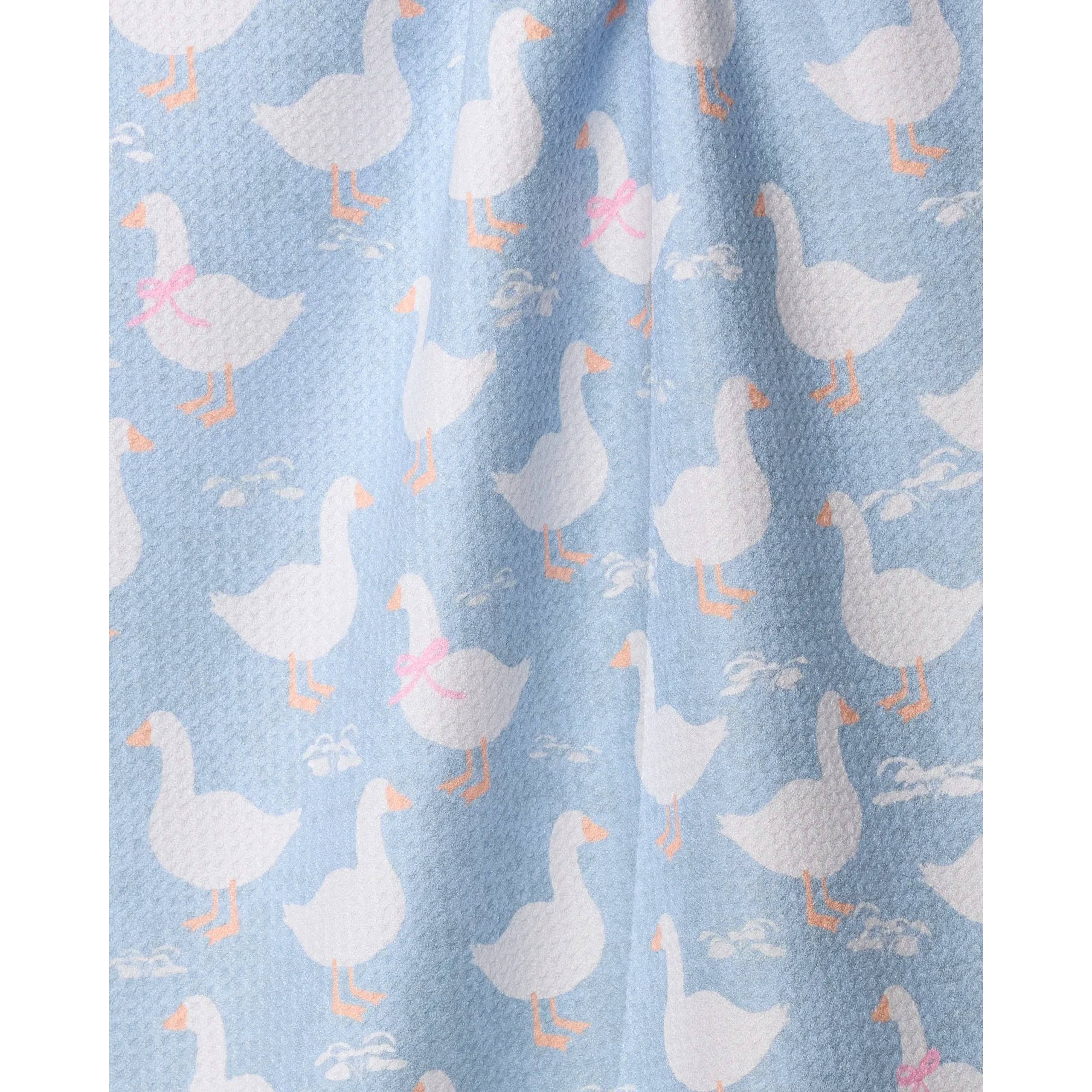 Geometry - Duck Trail Tea Towel