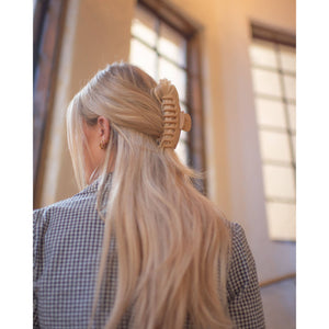 Matte Hair Claw Clip | Tan