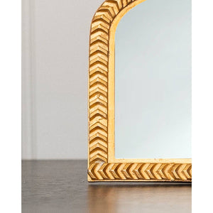 Mini Mirror | Gold Finish