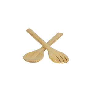 Bamboo Salad Server Set