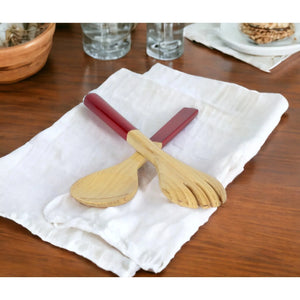 Bamboo Salad Server Set