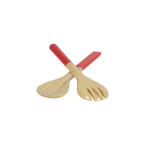 Bamboo Salad Server Set